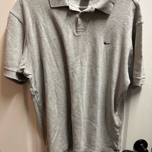 Nike Men's Gray Polo Shirt size L/NWOT A177